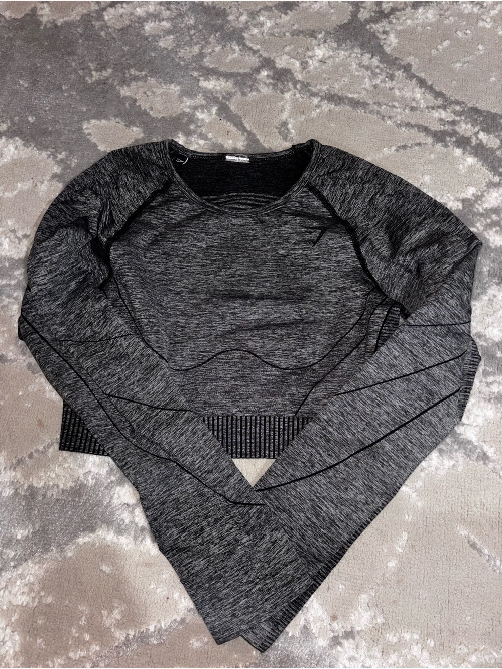 Gymshark M crop long sleeve